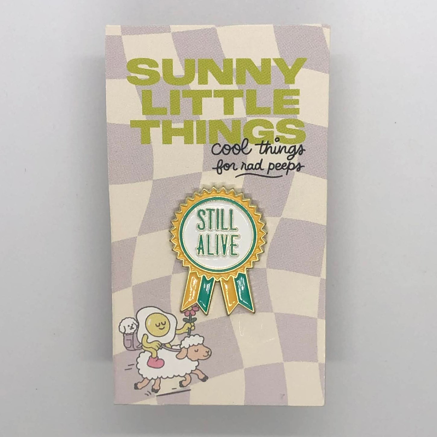 Still Alive Rosette Pin