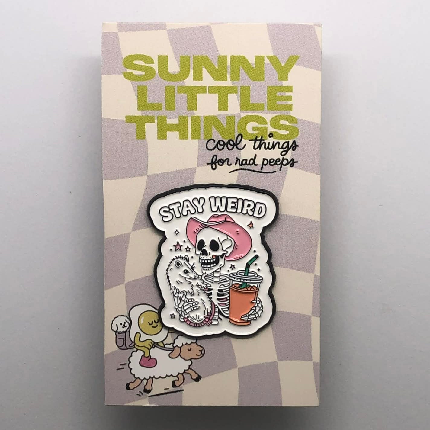 Stay Weird Pin