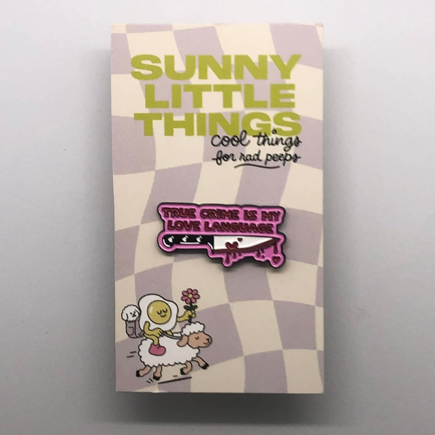 True Crime Is My Love Language Pin