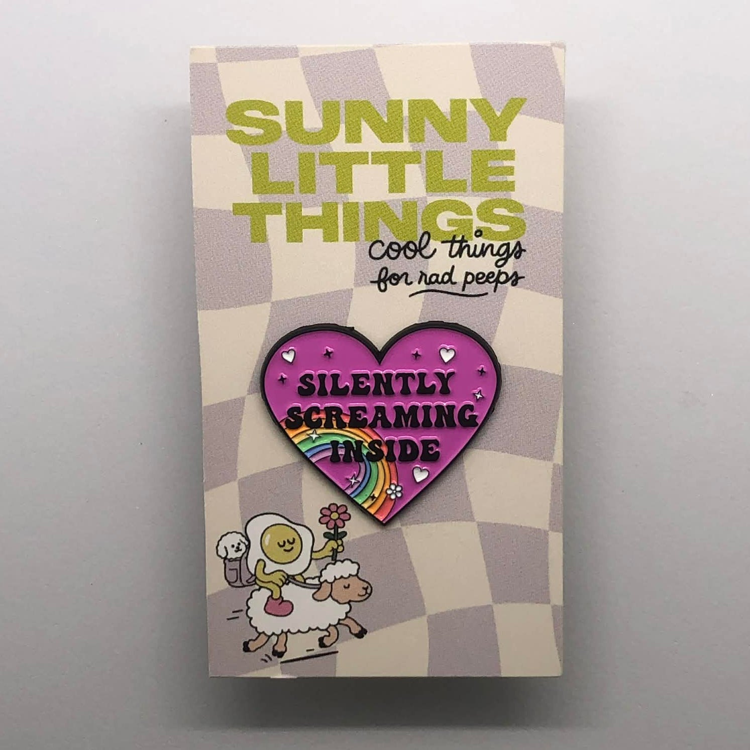 Silently Screaming Inside Pin
