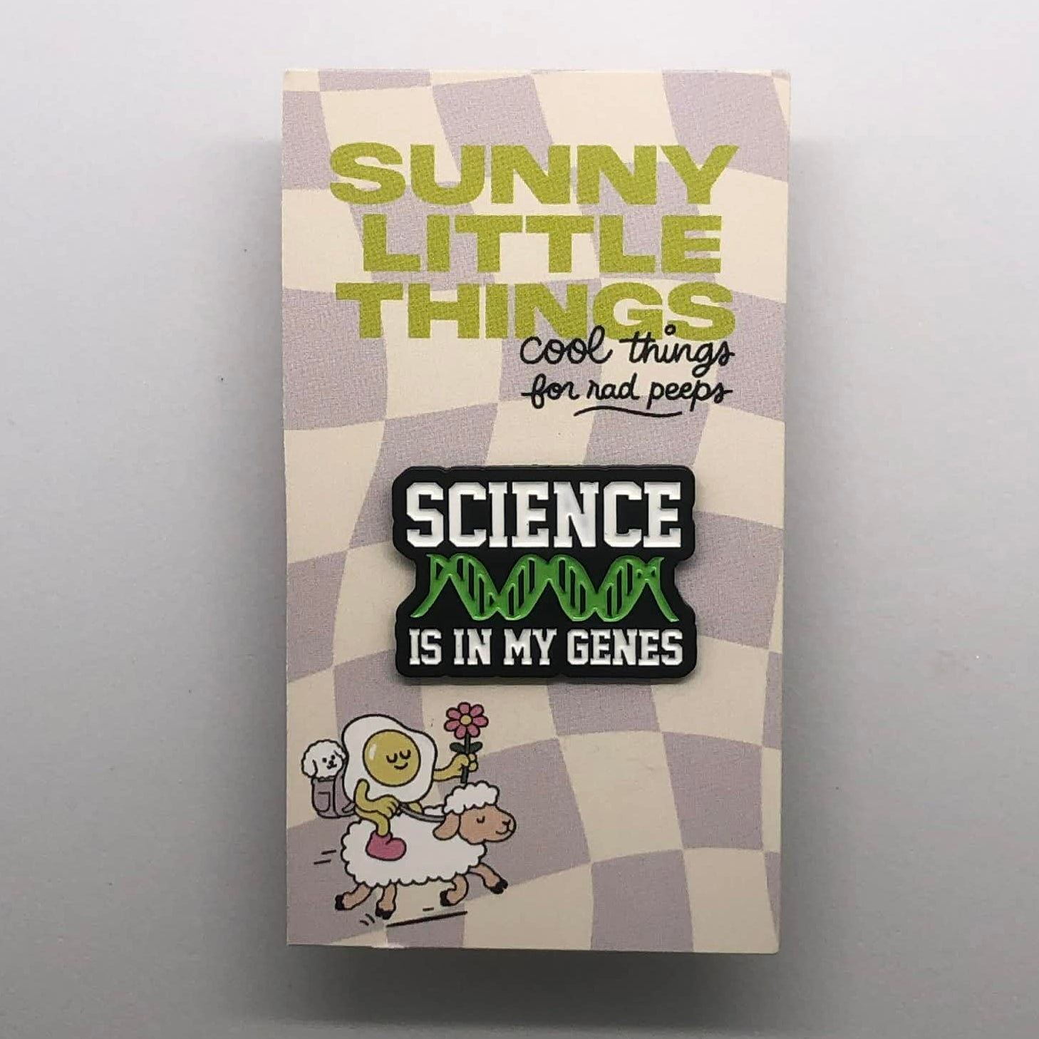 Science Is In My Genes Pin